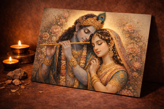 Radha Krishna - Eternal Love | Premium Glossy Poster