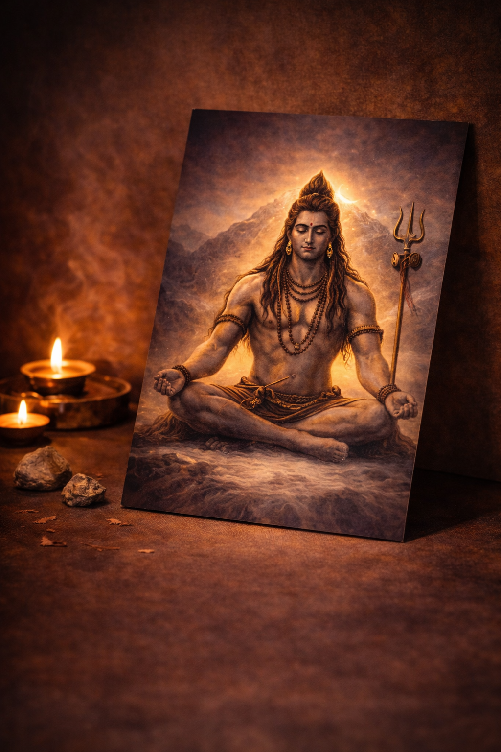 Lord Shiva - Calm Energy | Premium Glossy Poster
