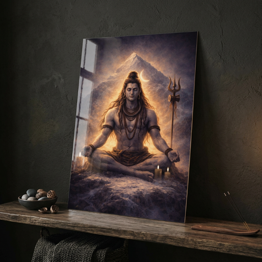 Lord Shiva - Calm Energy | Premium Glossy Poster