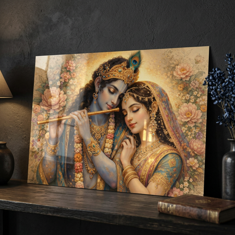 Radha Krishna - Eternal Love | Premium Glossy Poster