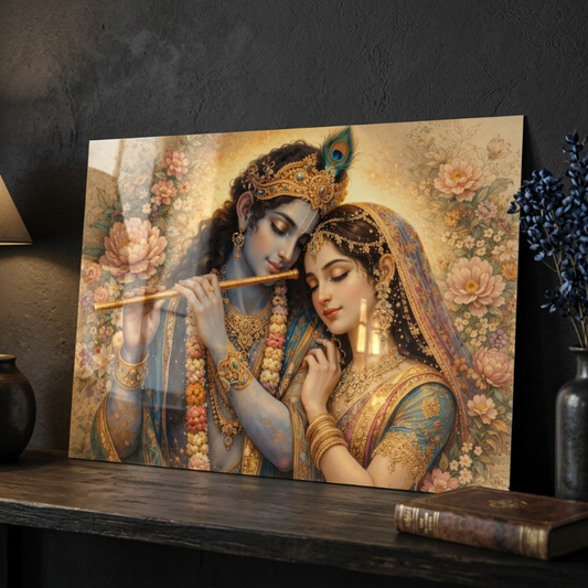 Radha Krishna - Eternal Love | Premium Glossy Poster